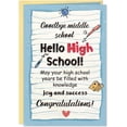 thumbnail image 1 of SHAANXIXIAN 8th Grade Graduation Gifts - 5.5"x8" 8th Grade Graduation Card with Envelope Funny Grad Gift for Her Him Graduate Teenagers Boys Girls Daughter Son Granddaughter Grandson, 1 of 1