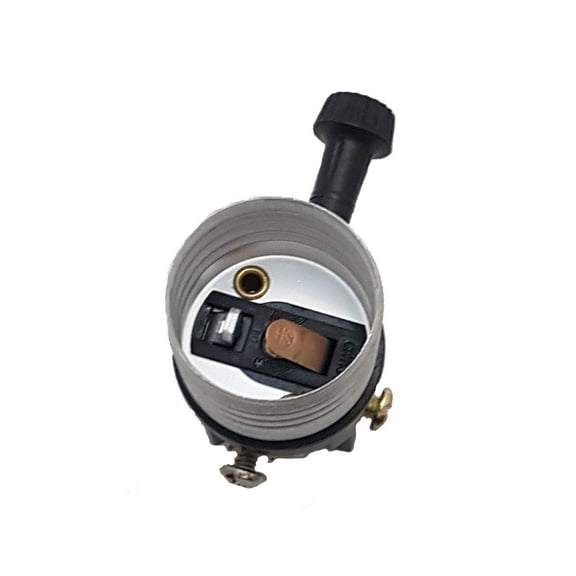 SHAANXIXIAN Brass Plated Socket with Brown Cord Set and Basic Hardware