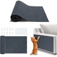 thumbnail image 1 of SHAANXIXIAN Catify Cat Scratcher, Fun Interactive Scratchers, Posts, Poles, Claw Safe, Furniture Saver Indoor Play Support Natural Cat Behaviors Heavy Duty - Gray Mat - L: 39", 1 of 5