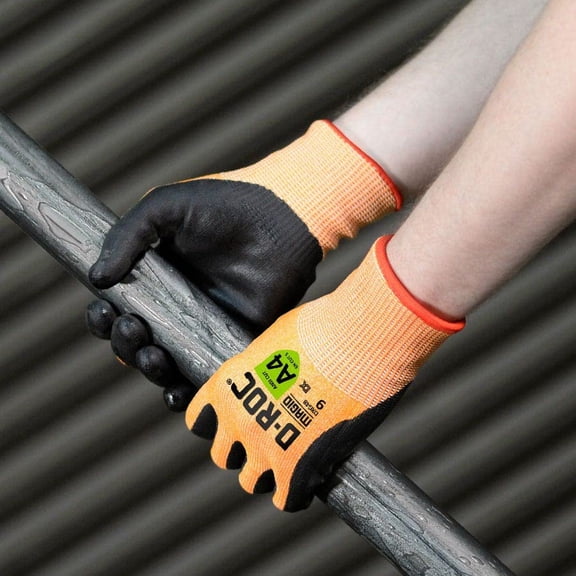 SHAANXIXIAN DXG48 D-ROC DX Technology TriTek Cut-Resistant Work Gloves,Size 8/M (1 Pair)