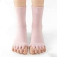 thumbnail image 1 of SHAANXIXIAN Foot Alignment Socks with Toe Separators for Men or Women, 1 of 5