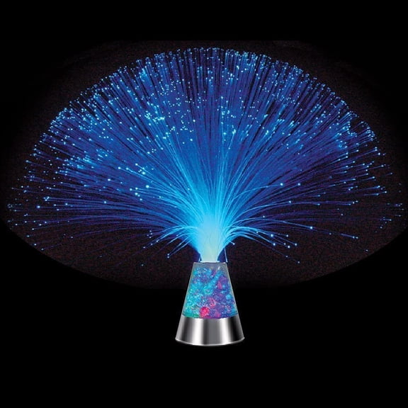SHAANXIXIAN Ice Fiber Optic Mood Novelty Lamps Lighting Glacier Lite with Color-Changing Crystals Base