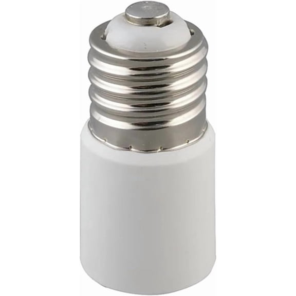 SHAANXIXIAN Mogul Base E39 Socket Extensions Adapter, PBT Plastic Mogul Socket Extender, E39 to E39 Screw Mogul Base LED Fluorescent Incandescent Lamp Holder Adapter (1-Pack)