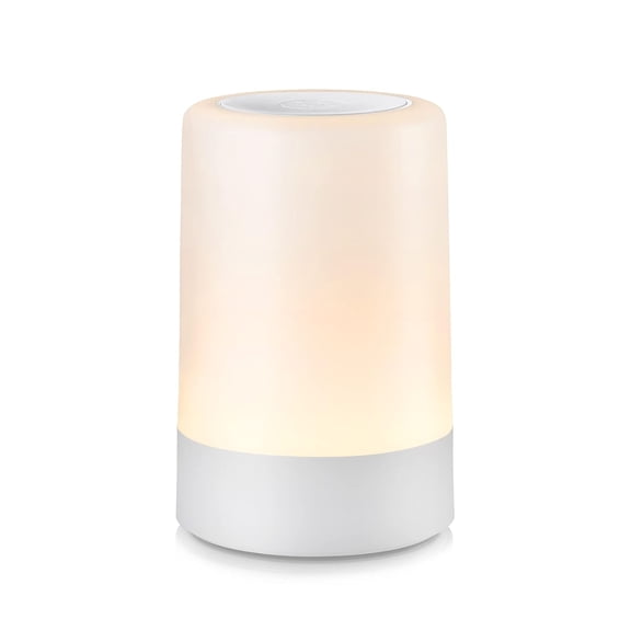 SHAANXIXIAN Nursery Night Light for Baby, Portable LED Touch Night Lamp for Kids and Adult, Breastfeeding, Sleep Aid, USB Rechargeable Nursing Lamp, Bedside Dimmable Warm Night Light, Soft Eye Caring