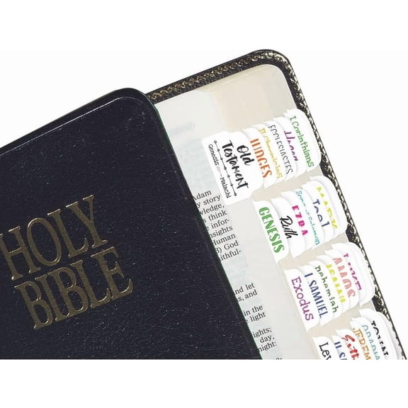 SHAANXIXIAN Tabs-u-Create Bible Tabs, 80 Writable Inkjet-Friendly Blank Self-Adhesive Bible Index Tabs, Custom Book Labels for Bible Study & Journaling, DIY Printable Tabs, Positioning Guide
