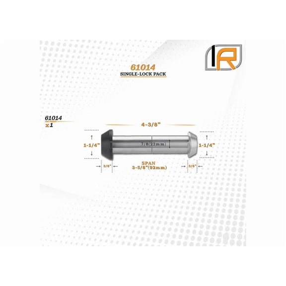 SHACKLE LOCK FOR AMI STYLING DEMON HOOK ROUND & SQUARE DRING