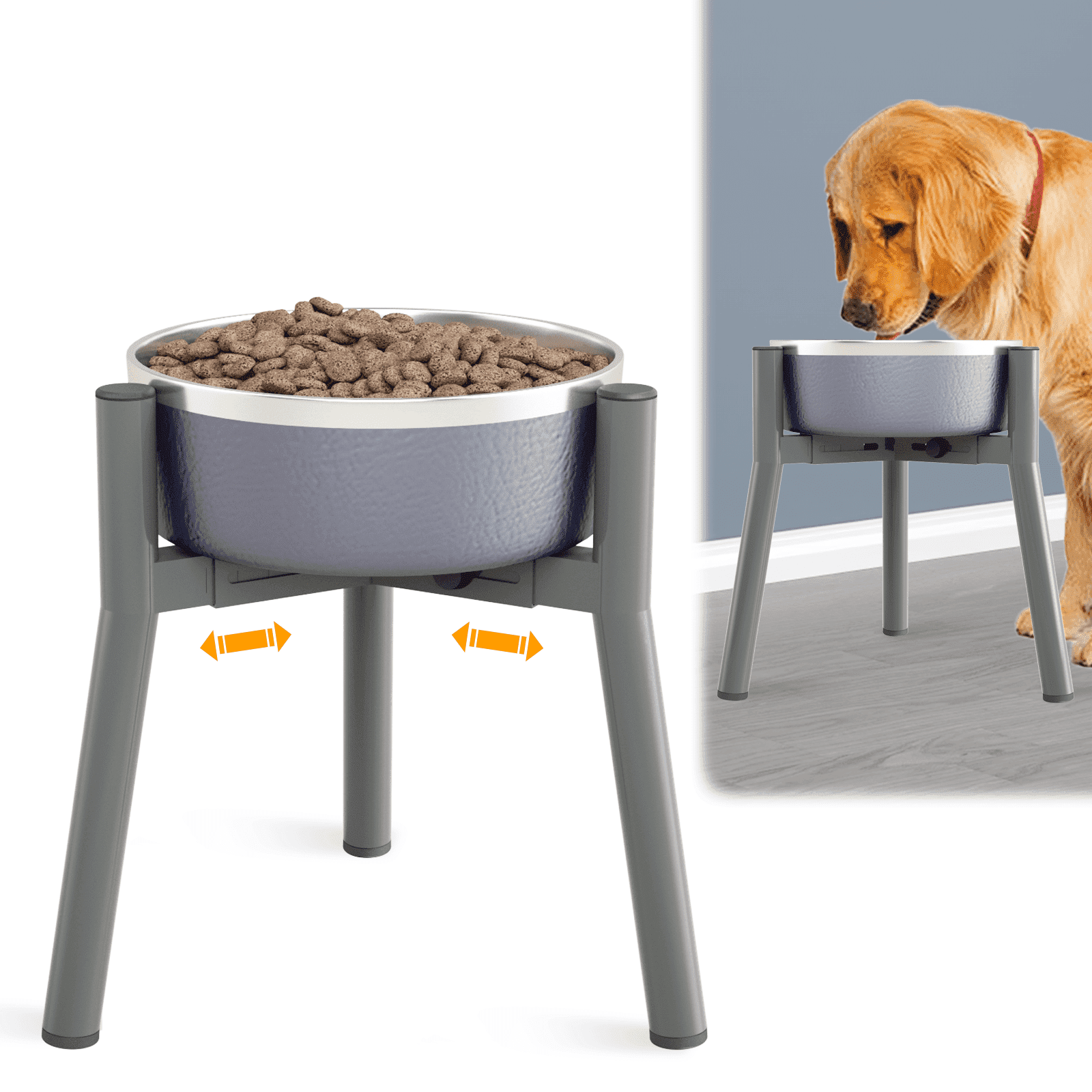 SHAINFUN Elevated Dog Bowls
