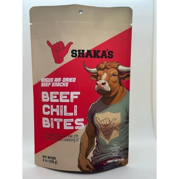 SHAKA'S Angus Air-Dried Beef Snacks Biltong