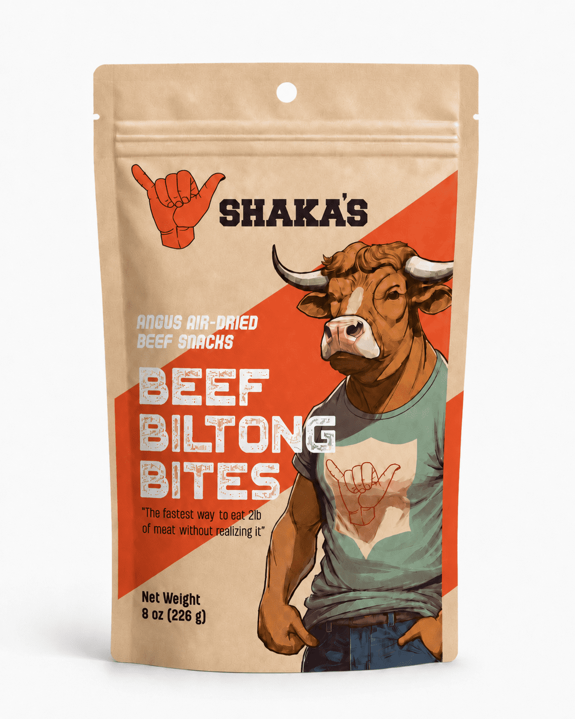 SHAKA'S Angus Air-Dried Beef Snacks Biltong