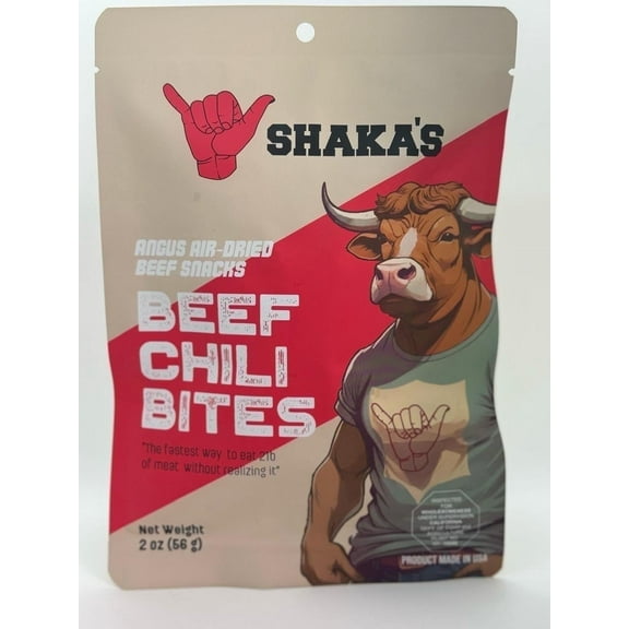 SHAKA'S Angus Air-Dried Beef Snacks Biltong
