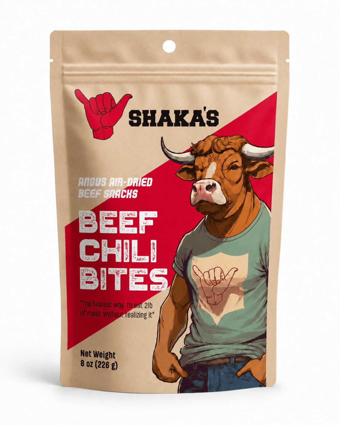 SHAKA'S Angus Air-Dried Beef Snacks Biltong