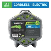 SHAKESPEARE 0.065" x 100 Commercial Trimmer Line - Green, Hurricane-Shaped 1 Count