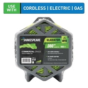 SHAKESPEARE 0.080 x 100 Commercial Trimmer Line - Green, Hurricane-Shaped 1 Count