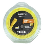 SHAKESPEARE 0.095 x 200 Heavy Duty Trimmer Line - Yellow, Round-Shaped 1 Count