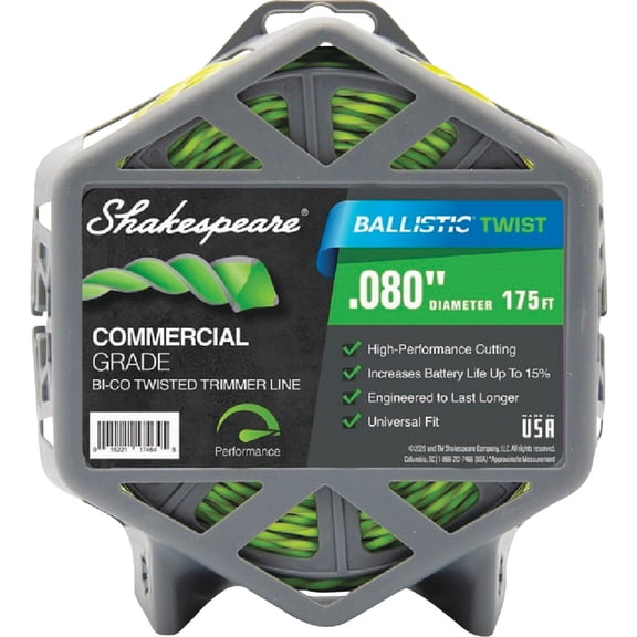 Shakespeare Ballistic Twist Universal Trimmer Line - 1 Each