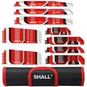 SHALL 34-Piece Reciprocating Saw Blades Set for Wood & Metal