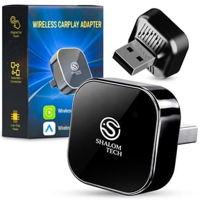 SHALOM TECH- Mini Wireless CarPlay Adapter for Factory Wired Car Sytems