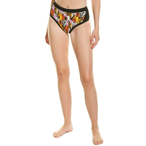 SHAN womens  Picasso High-Waist Bikini Bottom, 8