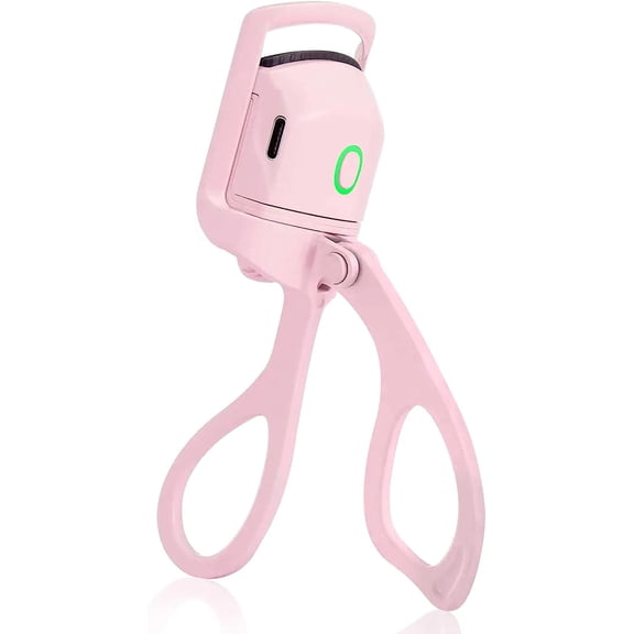 AirExpect Heated Eyelash Curlers, Electric Lash Curler, Electric Eyelash Curler, Rechargeable Eyelash Curler, Handheld Eyelash Heated Curler (Pink)