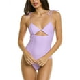 thumbnail image 1 of SHANI SHEMER womens  Melissa One-Piece, XS, Purple, 1 of 3