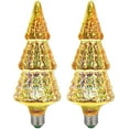 thumbnail image 1 of SHANJIA 2 Pack 3D Firework Bulb, LED Bulb E27 AC 85-220V 4W G95 Retro Edison Starry Light Bulb for Holiday Christmas Decoration ﻿, 1 of 9