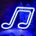 thumbnail image 1 of SHANJIA Musical Note neon, LED Neon Night Light USB/Battery Powered Wall Decorative Night Light for Bedroom Kids Gifts Party Decoration, 1 of 7