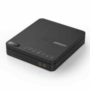SHANLING EC Play Portable HiFi CD Player,USB DAC,CS43198 DAC+Dual SGM8262,384kHz/32bit,DSD256,Bluetooth 6.0,LDAC,Up to 700mW@32  Output,3.5mm+4.4mm Headphone Output,Coaxial,1.12-in Screen Black