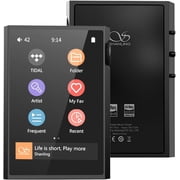 SHANLING M1 Plus Pure Music Player,Portable Hi Res MP3 Plyaer,Bluetooth 5.2 Digital Audio Player,ES9069Q DAC,768kHz/32bit,DSD512,661mW@32Ω Output,Support LDAC/WiFi/DLNA/Airplay/Tidal (Black)