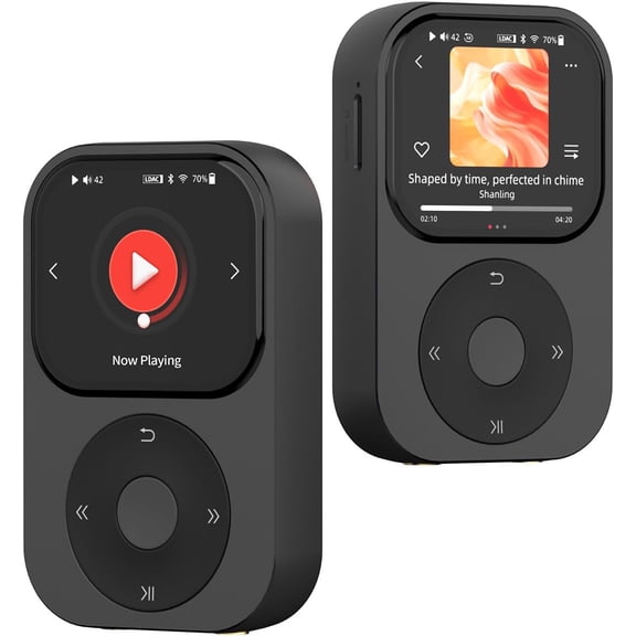 SHANLING Q2 Portable HiFi Music Player,4X CS43131 DAC, Hi-Res MP3 Player,768kHz/32bit,DSD512,Bluetooth 5.2,2.4/5G WiFi,USB DAC,3.5mm+4.4mm,425mW@32Ω Output,Long 13.5H Battery Life