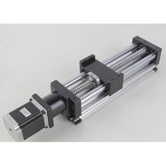 SHANNA 100mm Ball Screw Linear CNC Precision Cross Slide Slider Stroke Platform Actuator Stepper Motor