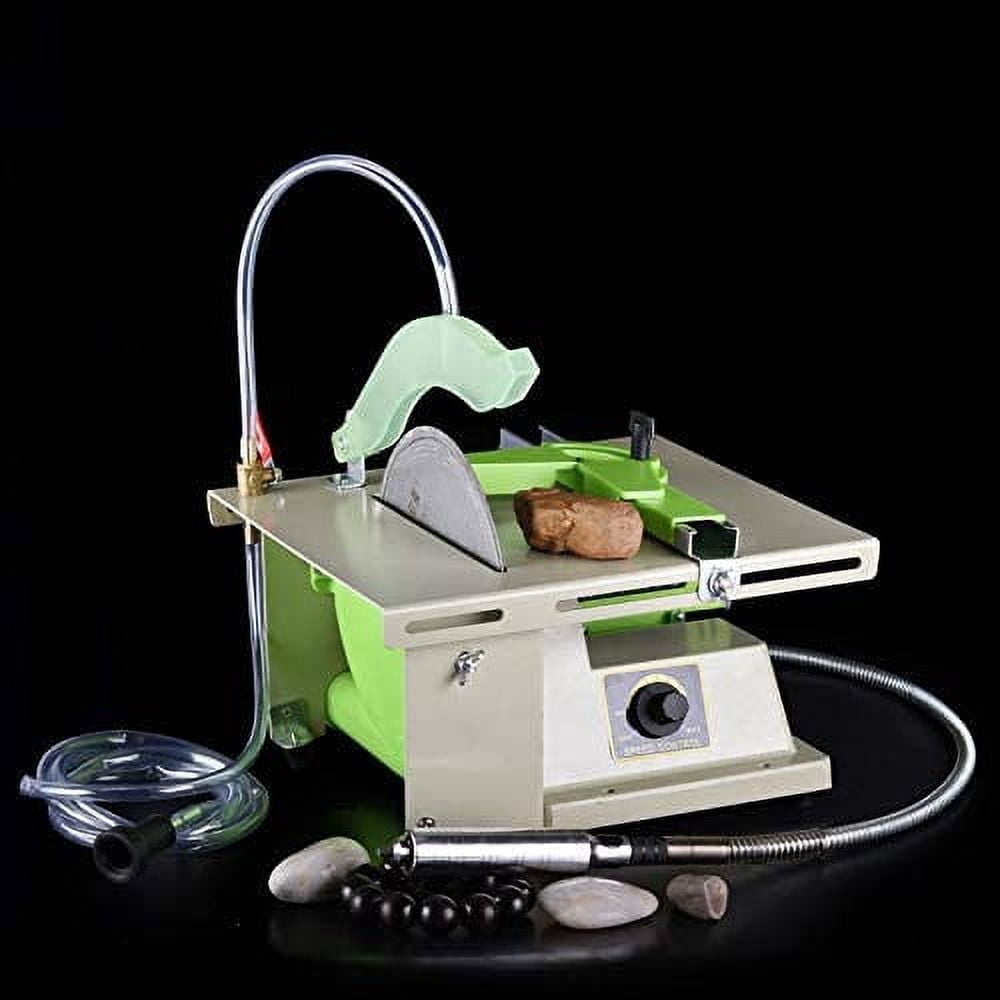 SHANNA 110V  1380W Multifunction Jewelry Rock Polishing Buffer Machine Jewelry Grinder Mill Polishing Machine Jewelry Table Bench Lathe & Polisher