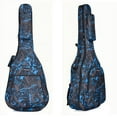thumbnail image 1 of SHANNA 40 41 Inch Acoustic Guitar Bag Waterproof Thicken Padded Bag Advanced Guitar Case with Double Strap and Outer Pockets (Blue), 1 of 4