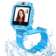 thumbnail image 1 of SHANNA 4G Kids Watch Phone with Dual ​Camera, Kids Smart Watch for Girls Boys, IP67 Waterproof, 2-Way Calls, GPS SOS Video &Voice Chat, Wrist Watch for Kids Aged 3-14 Birthday Gifts (Blue), 1 of 10