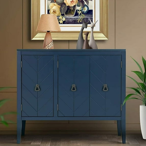 SHANNA Accent Storage Cabinet with Adjustable Shelf, Sideboard for Entryway Living Room