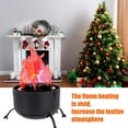 thumbnail image 1 of SHANNA Battery Operated Fake Fire Lamp,3D Artificial Fire Flames 4 in 1 Campfire Realistic Effect Light Faux Table Top Flame Bowl Hanging Flame Light for Christmas Halloween Stage Club Decor, 1 of 7