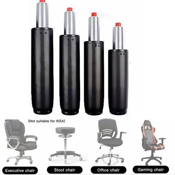 SHANNA Black Office Chair Gas Lift Cylinder Replacement Universal Heavy Duty Gas Cylinder for Most Office Chairs and Swivel Chairs