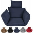 thumbnail image 1 of SHANNA Cushion Hanging Chair Adults with 1 Cushion Headrest Pillow, Blue, 1 of 9