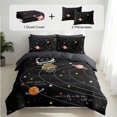 thumbnail image 1 of SHANNA Duvet Cover Set, Queen Size 3 Piece Bedding Set with 2 Pillowcases, 3D Comfortable & Breathable Home Bedding Set, 1 of 8