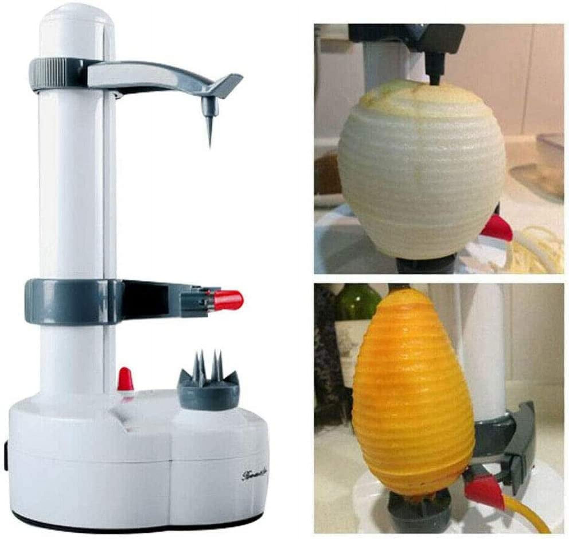 SHANNA Electric Fruit Peeler Automatic Potato Peeling Machine Rotating Fruits Vegetables Cutter