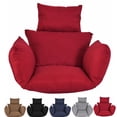 thumbnail image 1 of SHANNA Hanging Chair Cushion, Cushions for Hanging Egg Chair,Washable Swing Chair Cushion, Thicken Patio Hanging Egg Chair Pad, Garden Hanging Basket Chair Seat, Red, 1 of 9