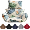 thumbnail image 1 of SHANNA Hanging Chair Cushion, Cushions for Hanging Egg Chair,Washable Swing Chair Cushion, Thicken Patio Hanging Egg Chair Pad, Garden Hanging Basket Chair Seat,Hawail Style, 1 of 9