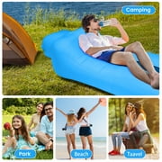 SHANNA Inflatable Lounger Air Sofa with No Pump