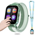 thumbnail image 1 of SHANNA Kids Smart Watch for Boys Girls Aged 4-12,  1.83'' HD Touch Screen with 30 Games and 140 Learning Cards, Music Player Camera Pedometer Story Telling, Green, 1 of 11