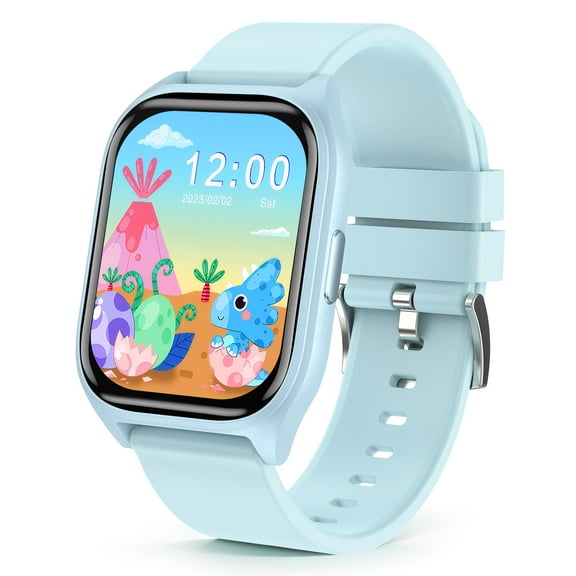 SHANNA Kids Smart Watch for Girls Boys, Sport Fitness Activity Tracker Watch with 20 Sports Mode, Pedometers, Alarm, Calendar, Gift Toys for 3-12 Years Old Boys and Girls, Blue