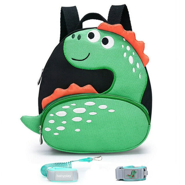 SHANNA Kids Walking Backpack with 2m Wrist Reins with AntiLost Leather