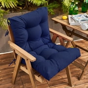 High Back Chair Seat Support Cushion, Recliner Cushions Outdoor Garden Patio Seat Cushion With