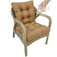 thumbnail image 1 of SHANNA Outdoor/Indoor High Back Chair Cushion Waterproof Chair Cushion Seat/Back Chair Thicken Cushion Outdoor Furniture Seat Mat(Taupe), 1 of 5