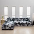 thumbnail image 1 of SHANNA Sectional Couch Covers L Shape 3 Seater +3 Seater Sofa Slipcover with 2Pcs Pillowcase As Gift, 1 of 11