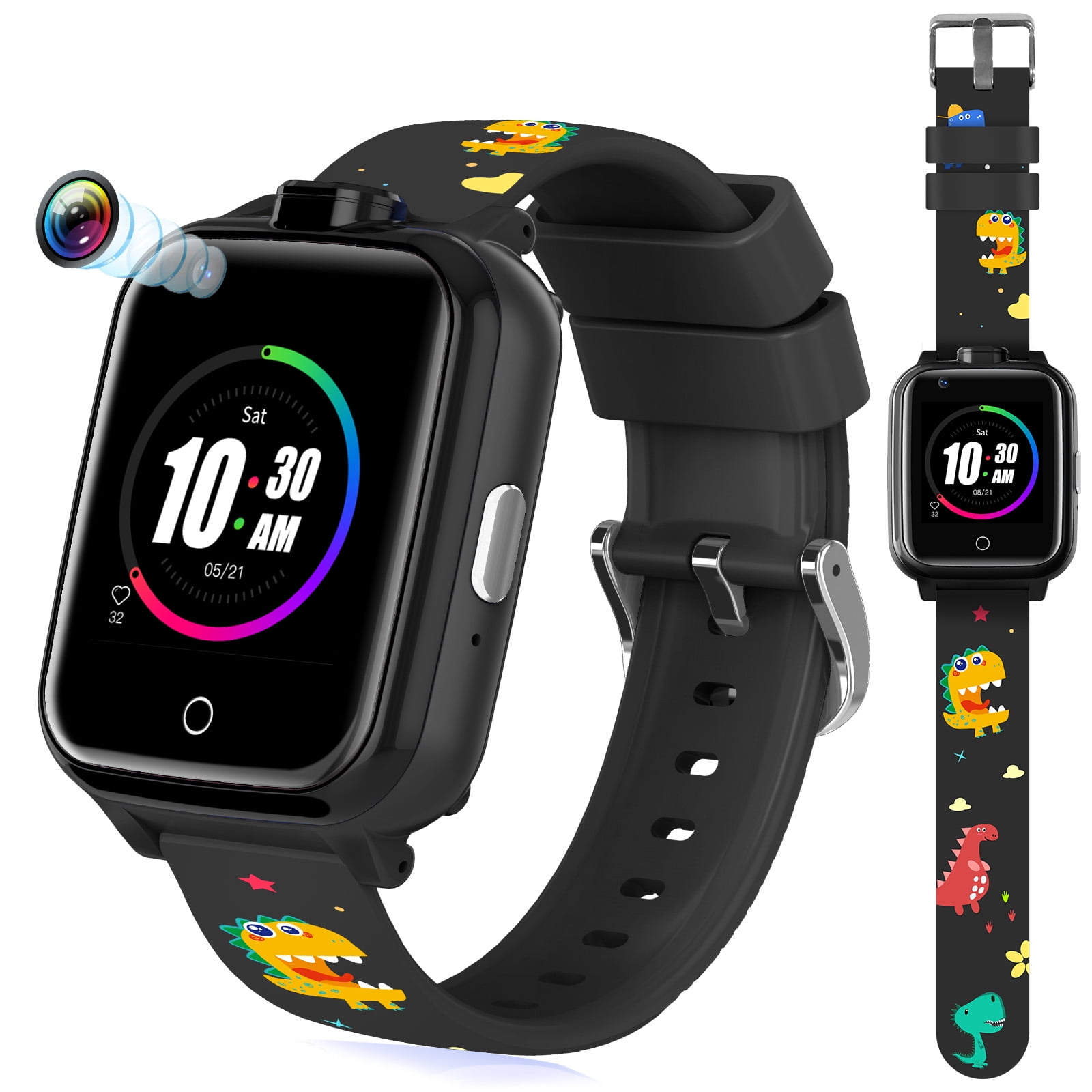 D38-2 Chiamata Vocale Anche Cliet Bambini Guarda Android 4.4 4G Kids Smart  Watch Phone Tracker GPS - Nero-TVC-Mall.com