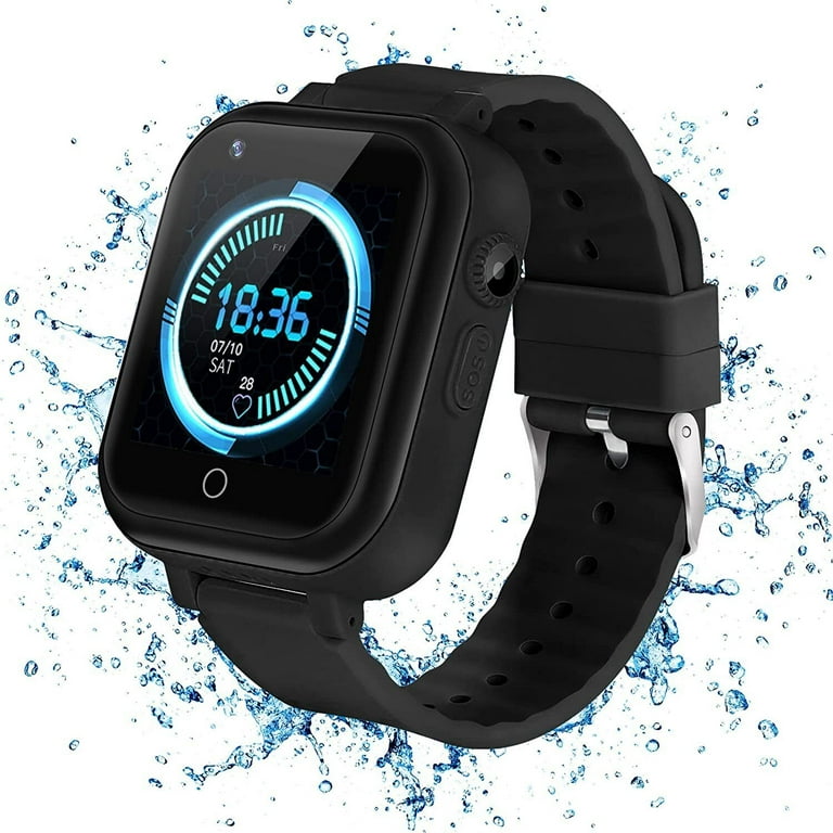 SHANNA Smart Watch for Kids, GPS Tracker Watch, 4G Smart Watch with Dual  Camera,2 Way Voice & Video Call SOS Alert Safe Smartwatch Phone for Ages  3-12